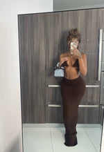 Ensemble tricot resort maxi